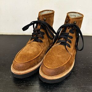 Dievier Brown Suede Boots